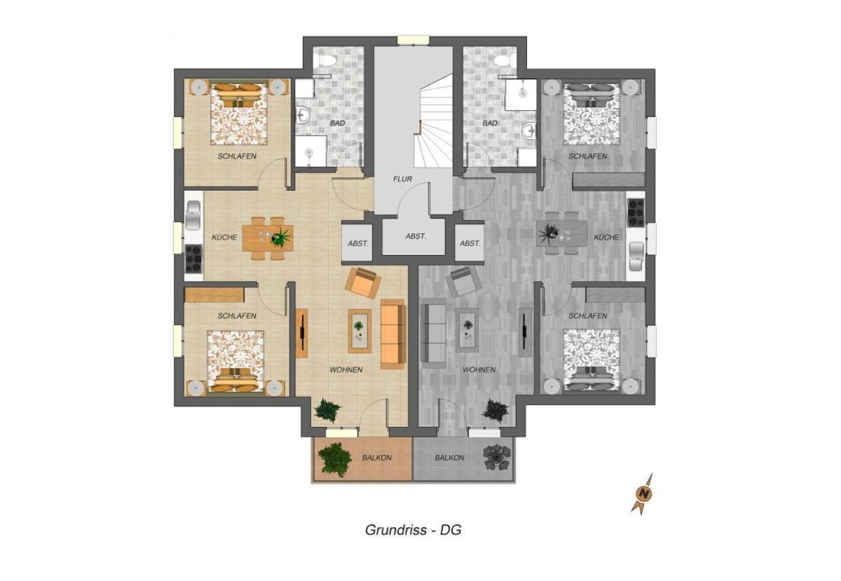Ferienwohnung Abendsonne Борн Экстерьер фото